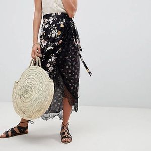 ASOS Wrap Midi Skirt